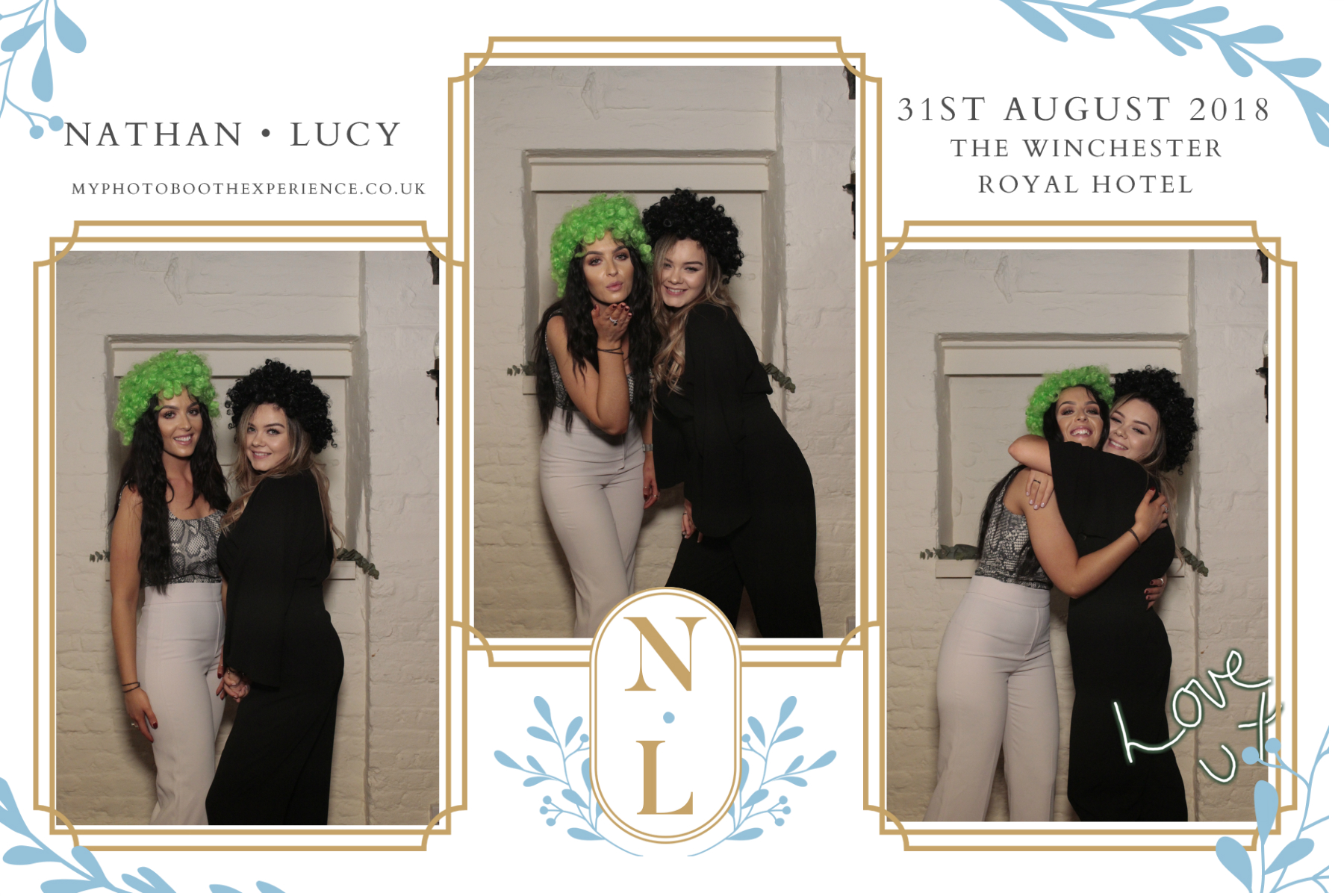 Nathan and Lucy’s wedding  | View more photos from the event at gallery.myphotoboothexperience.co.uk/u/MyPhotoBoothExperienceLtd/Nathan-and-Lucy’s-wedding